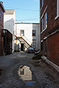 Jim Thorpe-Reflection in alley